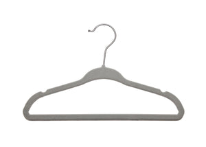 Delta Children Dove Grey (058) 5 Pack Velvet Hangers, Single View a1a 4