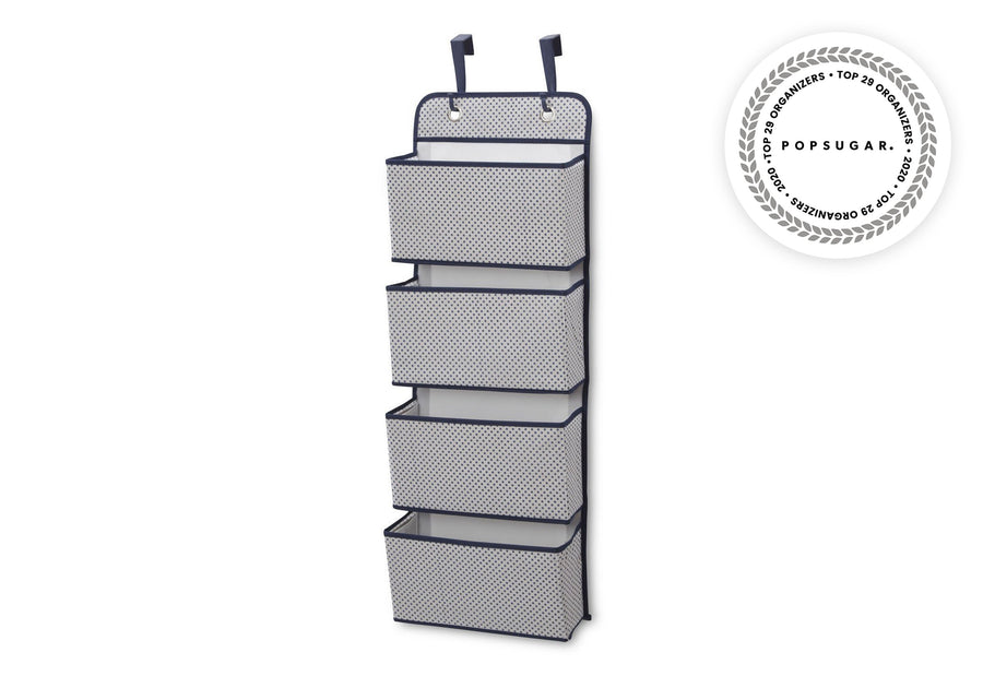 Delta Children Infinity Light Grey (063) 4-Pocket Hanging Wall Organizer 6-4-Pocket Hanging Wall Organizer