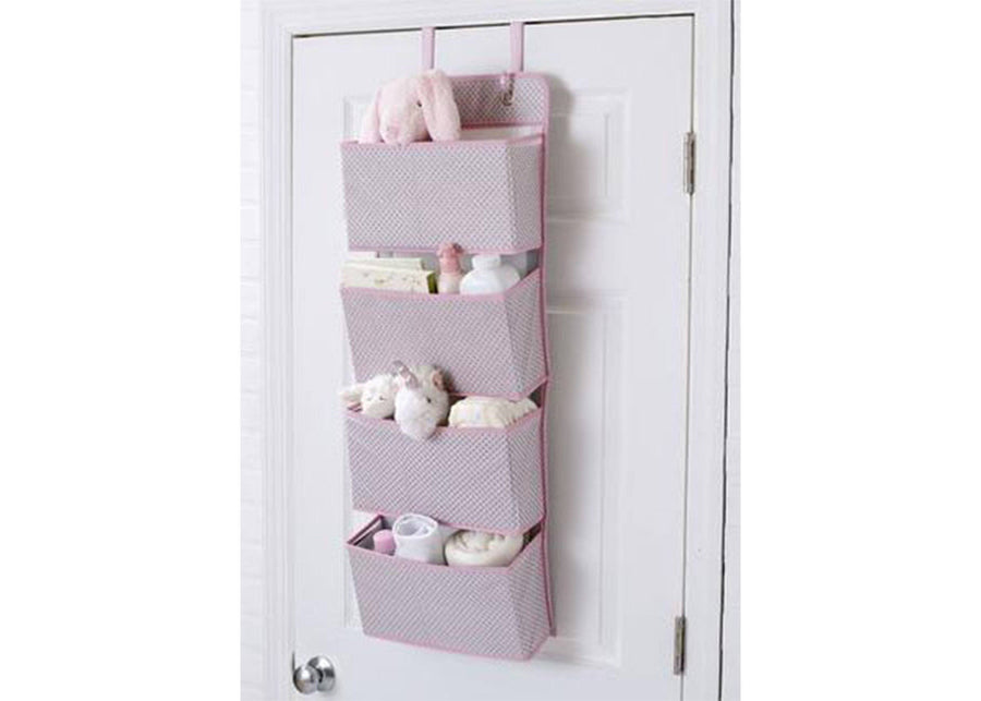 Delta Children Barely Pink (689) 4 Pocket Organizer 7-4 Pocket Organizer