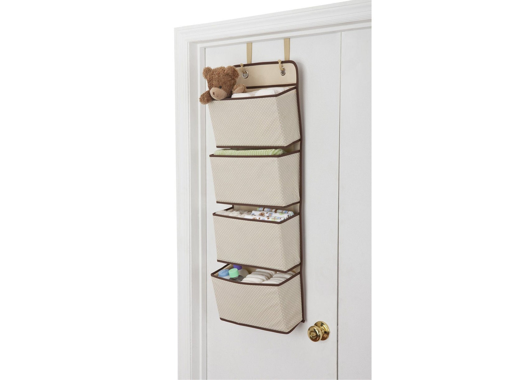 Delta Children Beige (250) 4 Pocket Organizer, Filled b2b