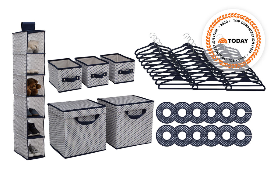 48 Piece Nursery Storage Set 16-48 Piece Nursery Storage Set