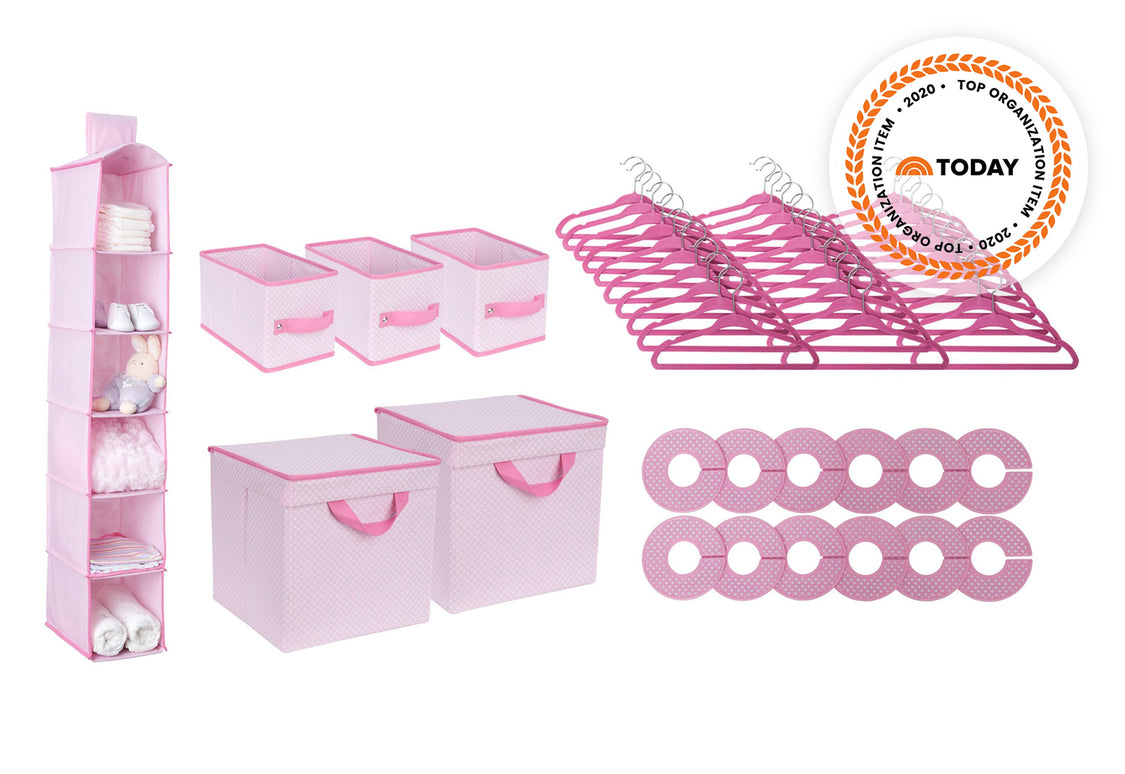 48 Piece Nursery Storage Set