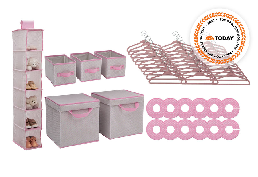 48 Piece Nursery Storage Set 18-48 Piece Nursery Storage Set