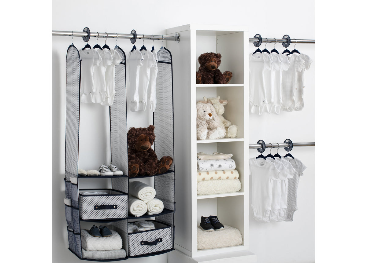 Delta Children Navy (417) 48-Piece Nursery Storage Set (SS2056), Room, d1d