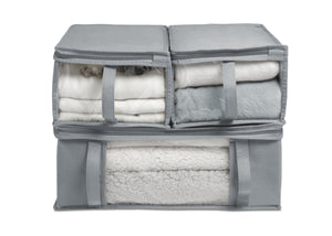 Delta Children Grey (026) 6-Piece Hide-A-Way/Underbed Storage Bag Set, All Bags Silo View 4