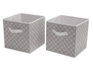 Delta Children Infinity Grey (063) 2 Deluxe Water-Resistant Storage Cubes d2d 9