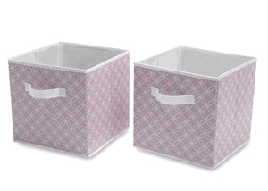 Delta Children Infinity Pink (693) 2 Deluxe Water-Resistant Storage Cubes f2f 10