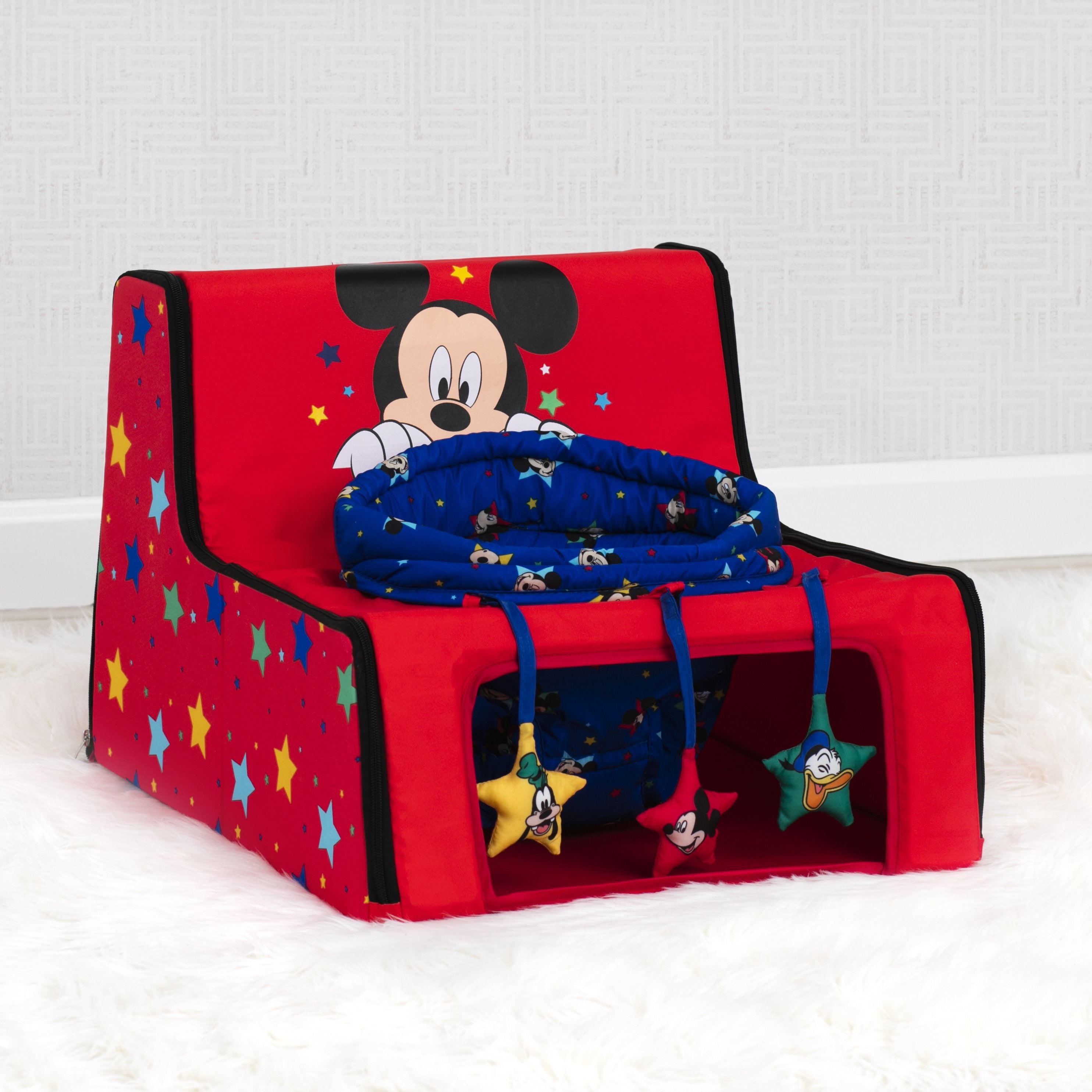 Mickey Mouse Sit N Play Portable Activity Seat for Delta Children