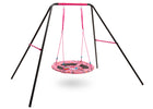 Jojo Siwa (1126) 4-Rainbow & Unicorn 40-Inch Saucer Swing for Kids