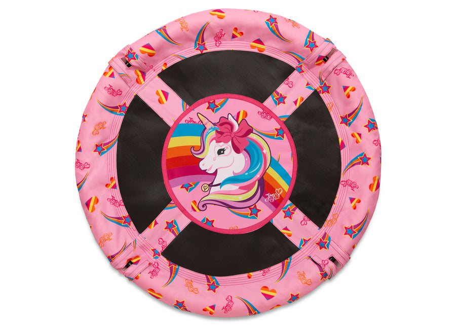Jojo Siwa (1126) 6-Rainbow & Unicorn 40-Inch Saucer Swing for Kids