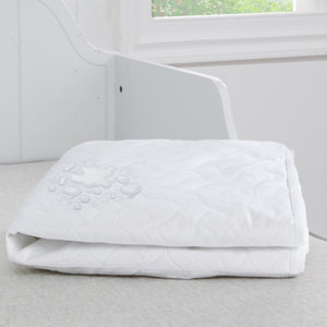 Quilted mattress cheap pad for crib