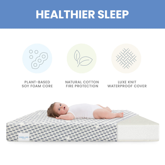 No Color (NO) 3-Radiant Sky Dual Sided Baby Crib Mattress and Toddler Mattress
