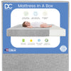 Sweet Beginnings Dual Sided Baby Crib 1-Sweet Beginnings Dual Sided Baby Crib and Toddler Mattress