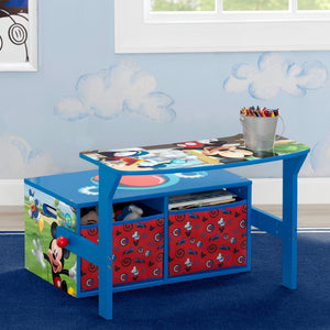 Delta Children Mickey Mouse Activity Bench, Hangtag View Desk 49