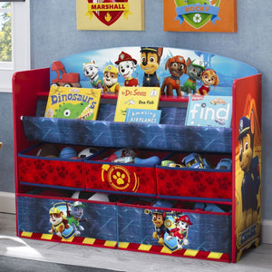 Delta Children Paw Patrol (1121) Deluxe Book and Toy Organizer (TB83271PW) 9