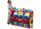 Delta Children Paw Patrol (1121) Deluxe Book and Toy Organizer (TB83271PW) Model, a4a 4-PAW Patrol Deluxe Book and Toy Organizer
