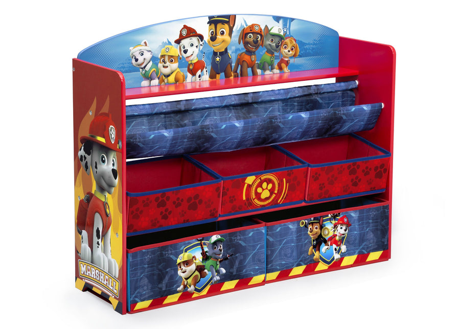 PAW Patrol Deluxe Book and Toy Organizer 6-PAW Patrol Deluxe Book and Toy Organizer