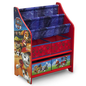 Delta Children Paw Patrol (1121) Book and Toy Organizer (TB83344PW), Right Facing Silo, a1a 5