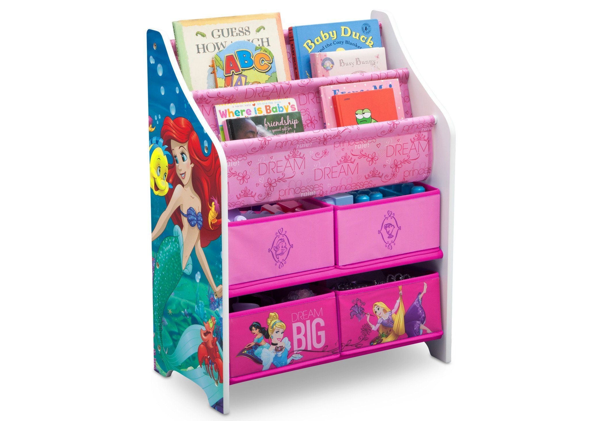 Princess Book & Toy Organizer Delta Children
