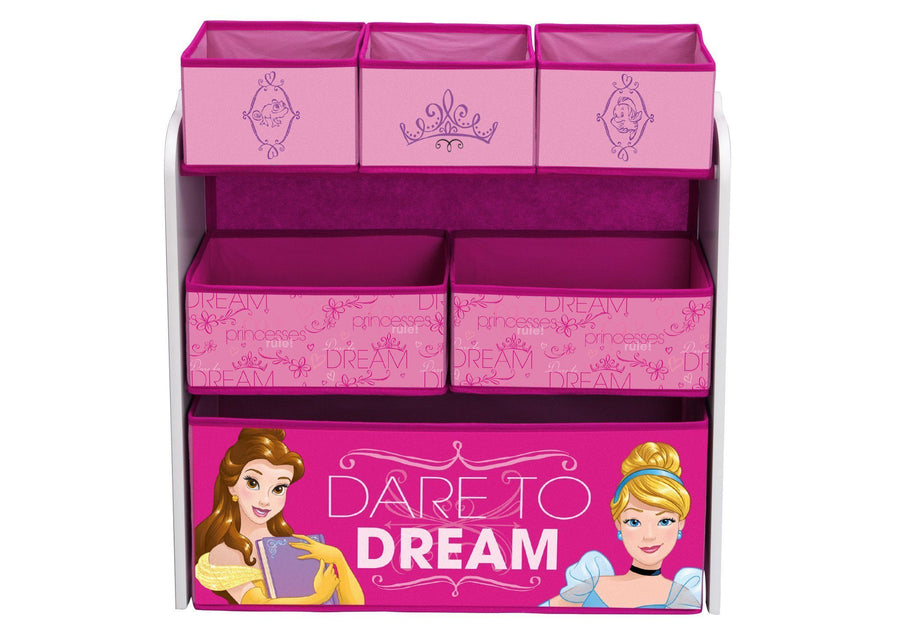 Disney Princess (1034) 2-Princess Multi-Bin Toy Organizer