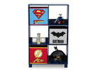 Delta Children Justice League (1215) 6 Cubby Deluxe Storage Unit (TB83424JL), Silo, a3a 3-Justice League Cubby