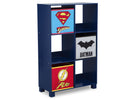 Delta Children Justice League 1215 6 Cubby Deluxe Storage Unit (TB83424JL), Silo Side, a2a 2-Justice League Cubby