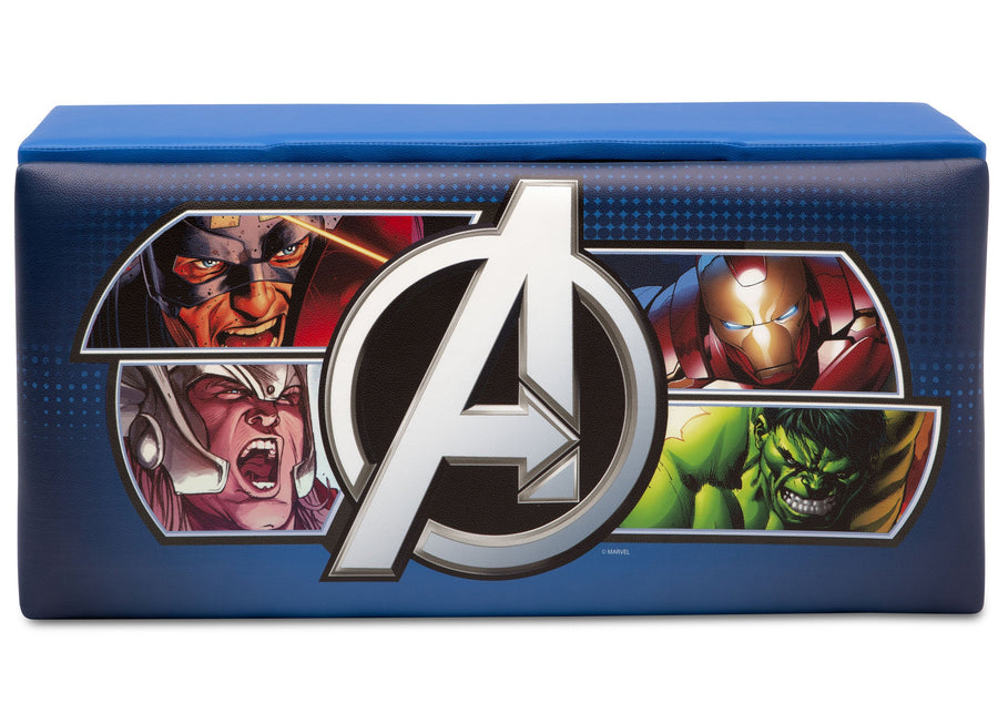 Avengers (1160) 4-Avengers Upholstered Storage Bench for Kids