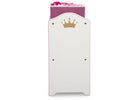 Pink and White (1187) 6-Princess Crown Multi-Bin Toy Organizer