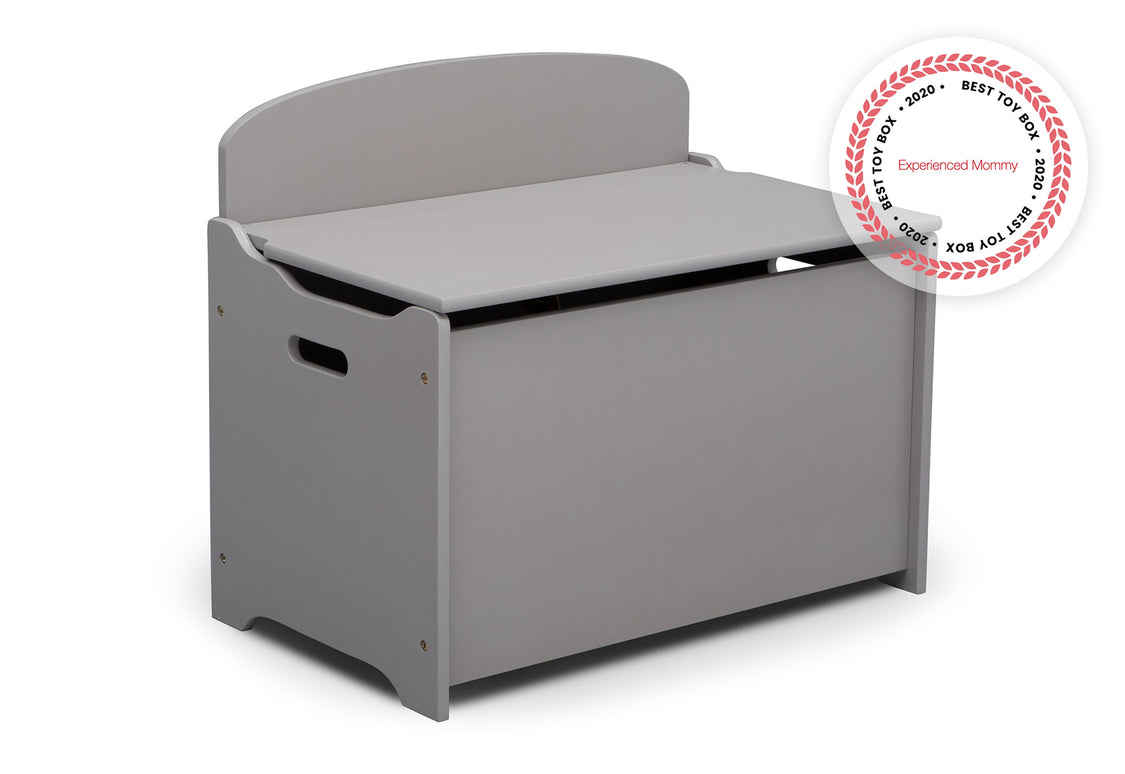 Delta Children Grey (026) MySize Deluxe Toy Box
