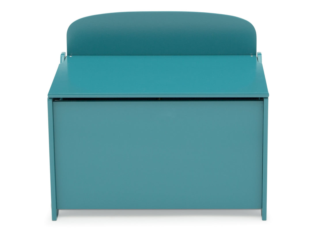 Delta Children Teal (7474C) MySize Deluxe Toy Box, Front Silo View