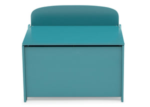 Delta Children Teal (7474C) MySize Deluxe Toy Box, Front Silo View 12