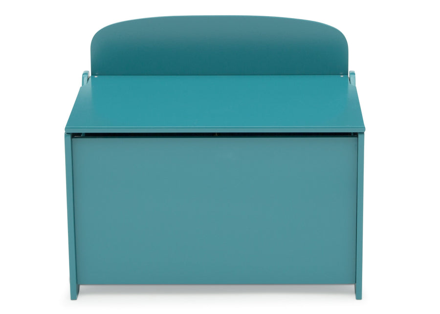 Delta Children Teal (7474C) MySize Deluxe Toy Box, Front Silo View 39-MySize Deluxe Toy Box