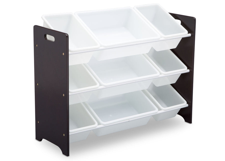 Delta Children Dark Chocolate (207) MySize 9 Bin Plastic Toy Organizer 18-MySize 9 Bin Plastic Toy Organizer