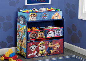 Delta Children Style 1 PAW Patrol Multi-Bin Toy Organizer Hangtag View a1a Paw Patrol (1121) 3