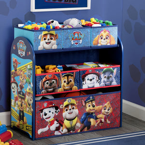 Delta Children Style 1 PAW Patrol Multi-Bin Toy Organizer Hangtag View a1a Paw Patrol (1121) 2