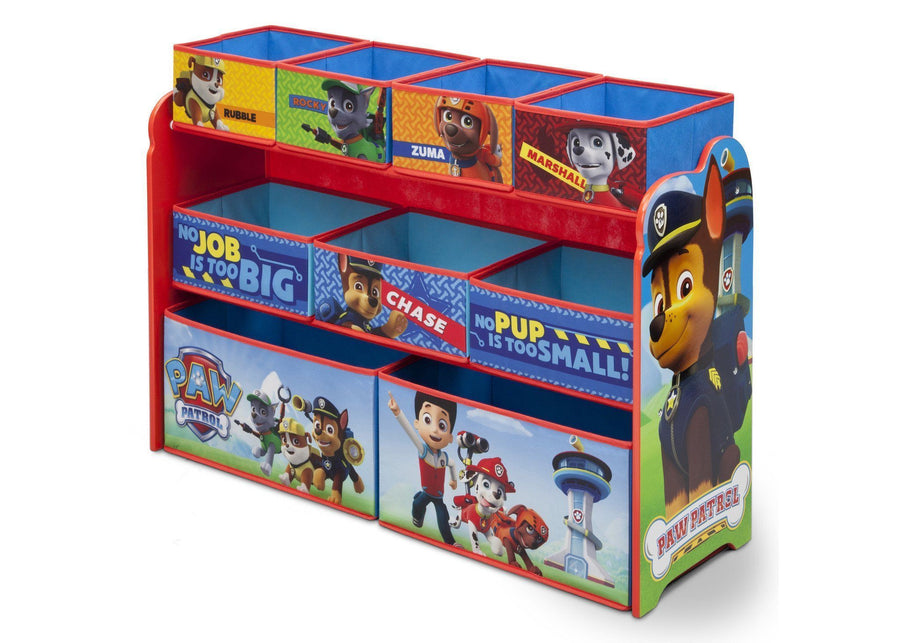 Paw Patrol (1121) 2-PAW Patrol Deluxe Multi-Bin Toy Organizer