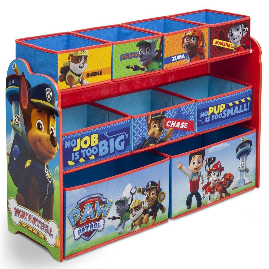 Delta Children PAW Patrol Deluxe Multi Bin Toy Organizer