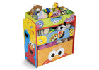 Style 1 999 Assorted (999) 4-Sesame Street Multi-Bin Toy Organizer