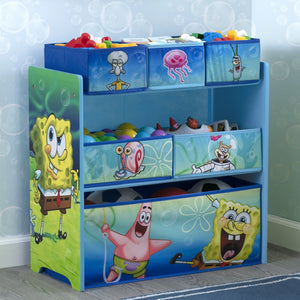 SpongeBob Multi-Bin Toy Organizer 0