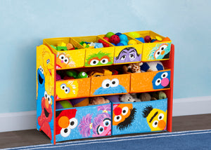 Sesame Street Deluxe Multi-Bin Toy Organizer - Delta Children