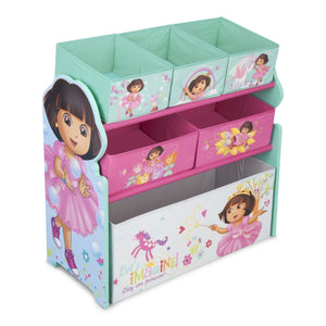 Delta Children Dora Multi-Bin Toy Organizer Right Side View a1a 0