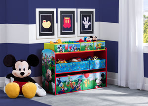 Delta Children Mickey Mouse Deluxe Multi-Bin Toy Organizer 0