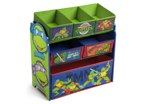 Delta Children Ninja Turtles Multi-Bin Toy Organizer Right Side View a2a Ninja Turtles (1117) 6