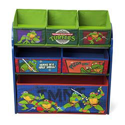 Mutant Ninja Turtles Multi-Bin Toy Organizer 3-Mutant Ninja Turtles Multi-Bin Toy Organizer