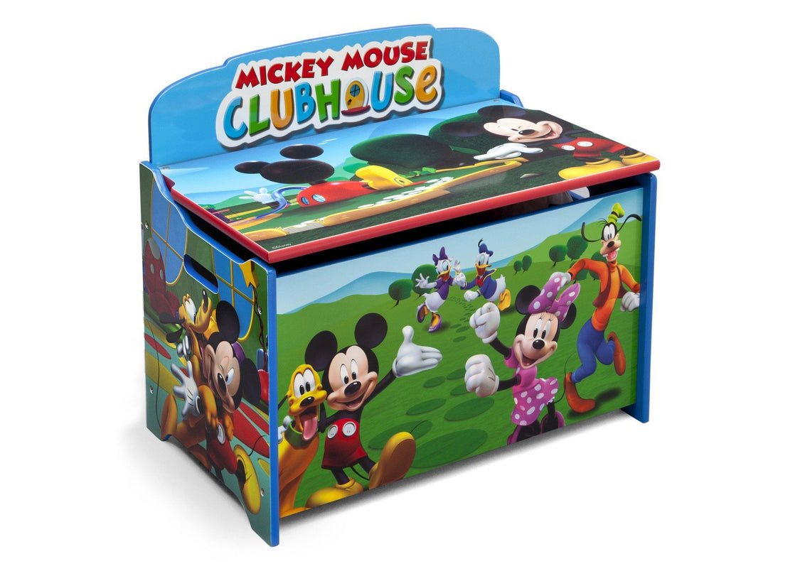 Delta Children Mickey Deluxe Toy Box Right Side View a1a Mickey (1051)