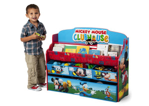 Deluxe book and discount toy organizer