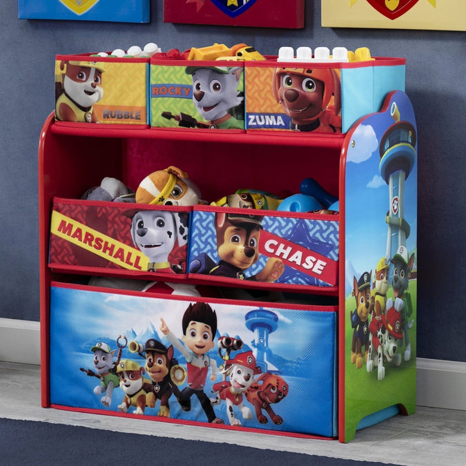 Paw Patrol (1121) 5-PAW Patrol Multi-Bin Toy Organizer