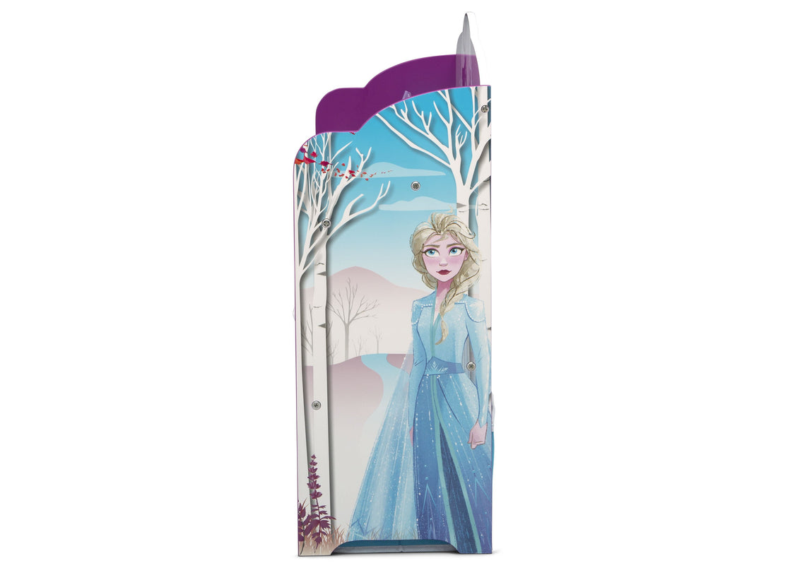 Delta Children Frozen 2 (1097) Deluxe Toy and Book Organizer, Elsa Side View