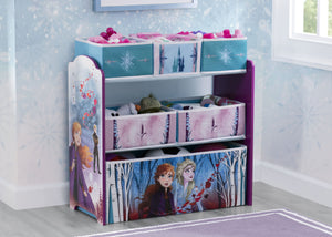 Delta Children Frozen 2 (1097) Design and Store 6 Bin Toy Organizer, Hangtag View 6