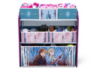 Frozen II Design and Store 6 Bin Toy Organizer 2-Frozen II Design and Store 6 Bin Toy Organizer